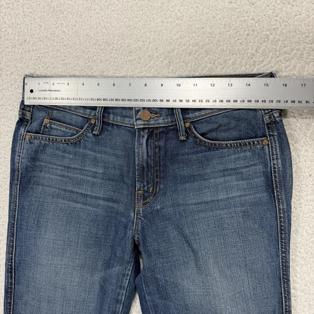 MOTHER Holy Rascal Straight Jeans Women's 30x34.5 Sample Y2K Designer Boho